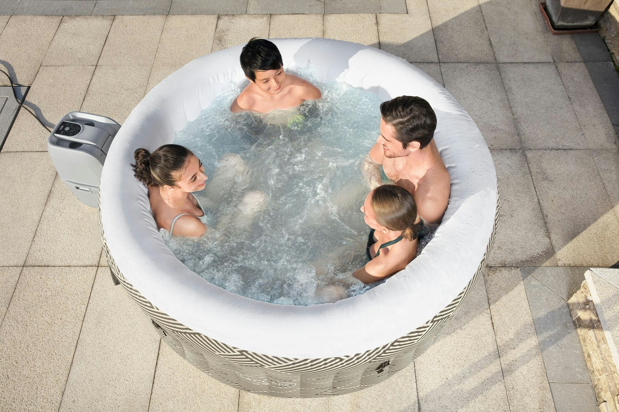 Spas Gonflables Spa gonflable rond Lay-Z-Spa Madrid Airjet™ 2 - 4 personnes Bestway 5