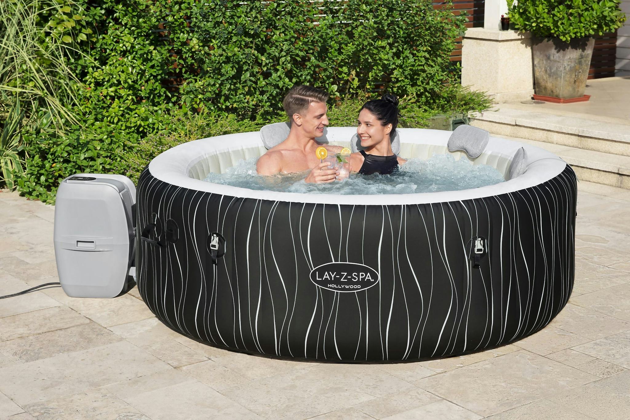 Spas Gonflables Spa gonflable rond Lay-Z-Spa Hollywood Airjet™ 4 - 6 personnes Bestway 26
