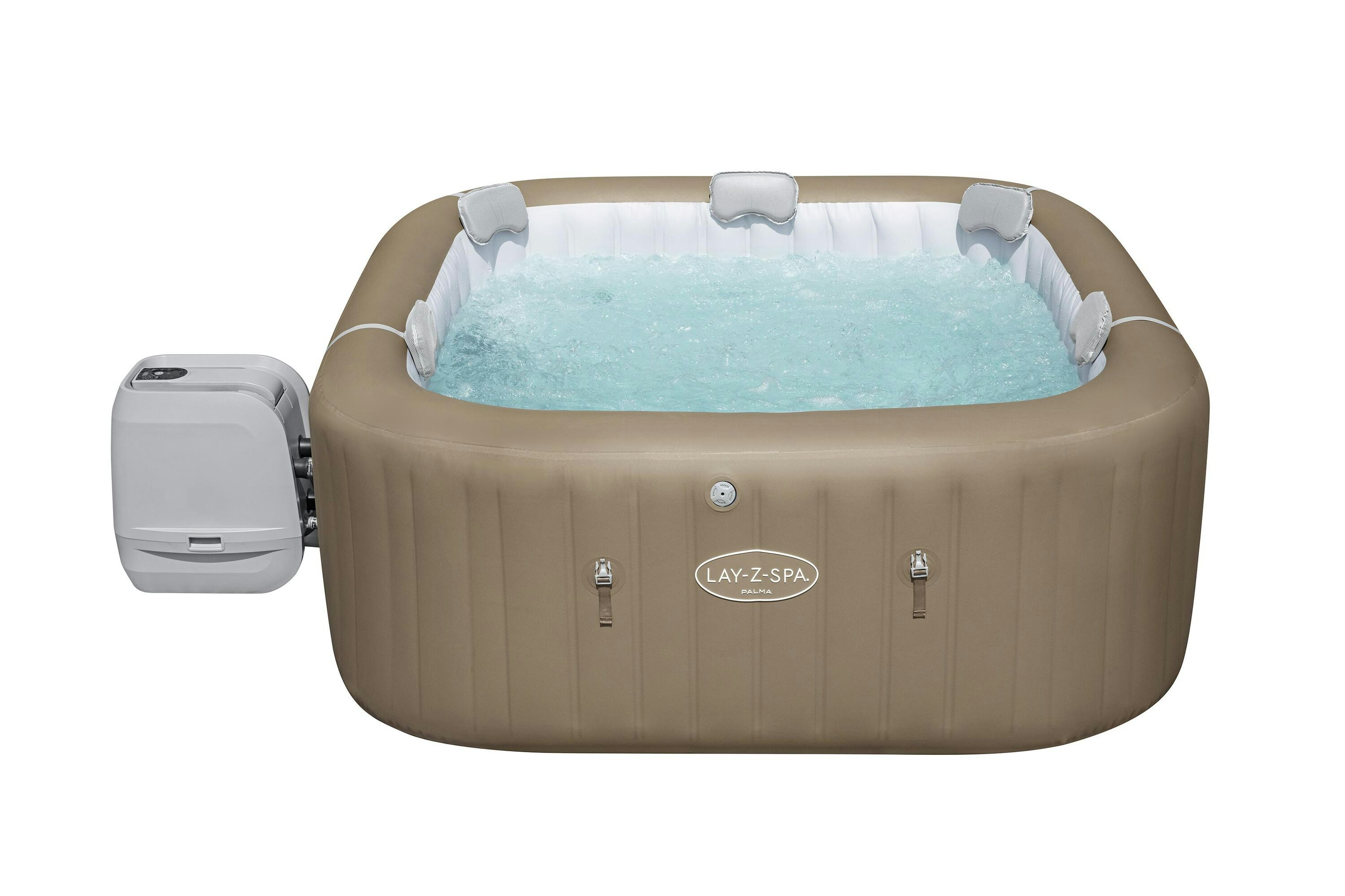 Spas Gonflables Spa gonflable carré Lay-Z-Spa® Palma Hydrojet Pro™ 5 - 7 places Bestway 1