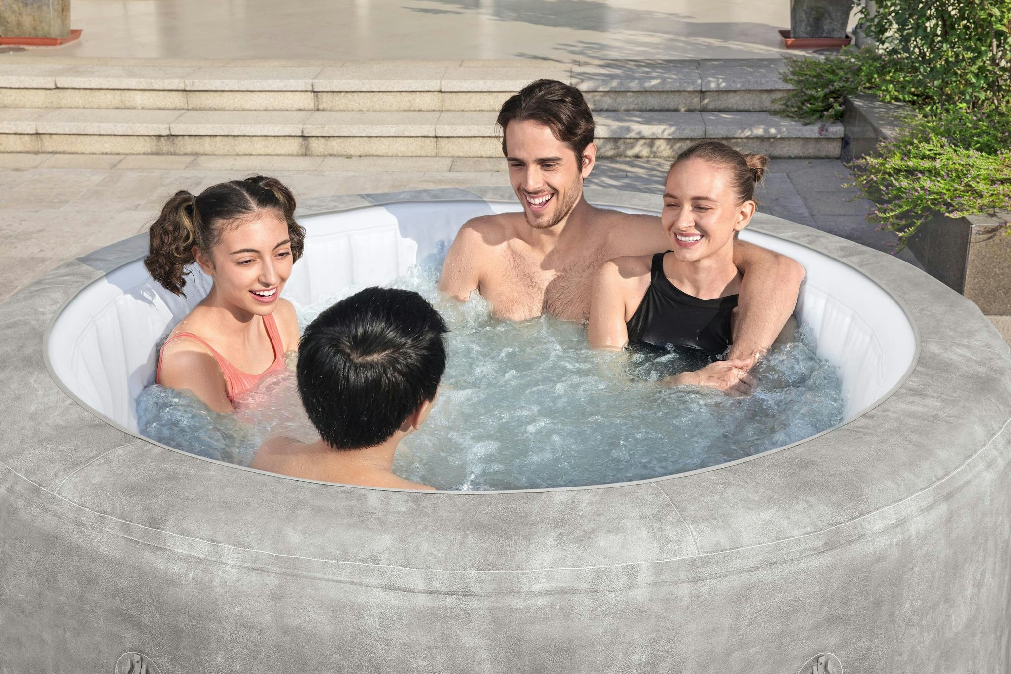 Spas Gonflables Spa gonflable rond Lay-Z-Spa Zurich Airjet™ 2 - 4 personnes Bestway 15