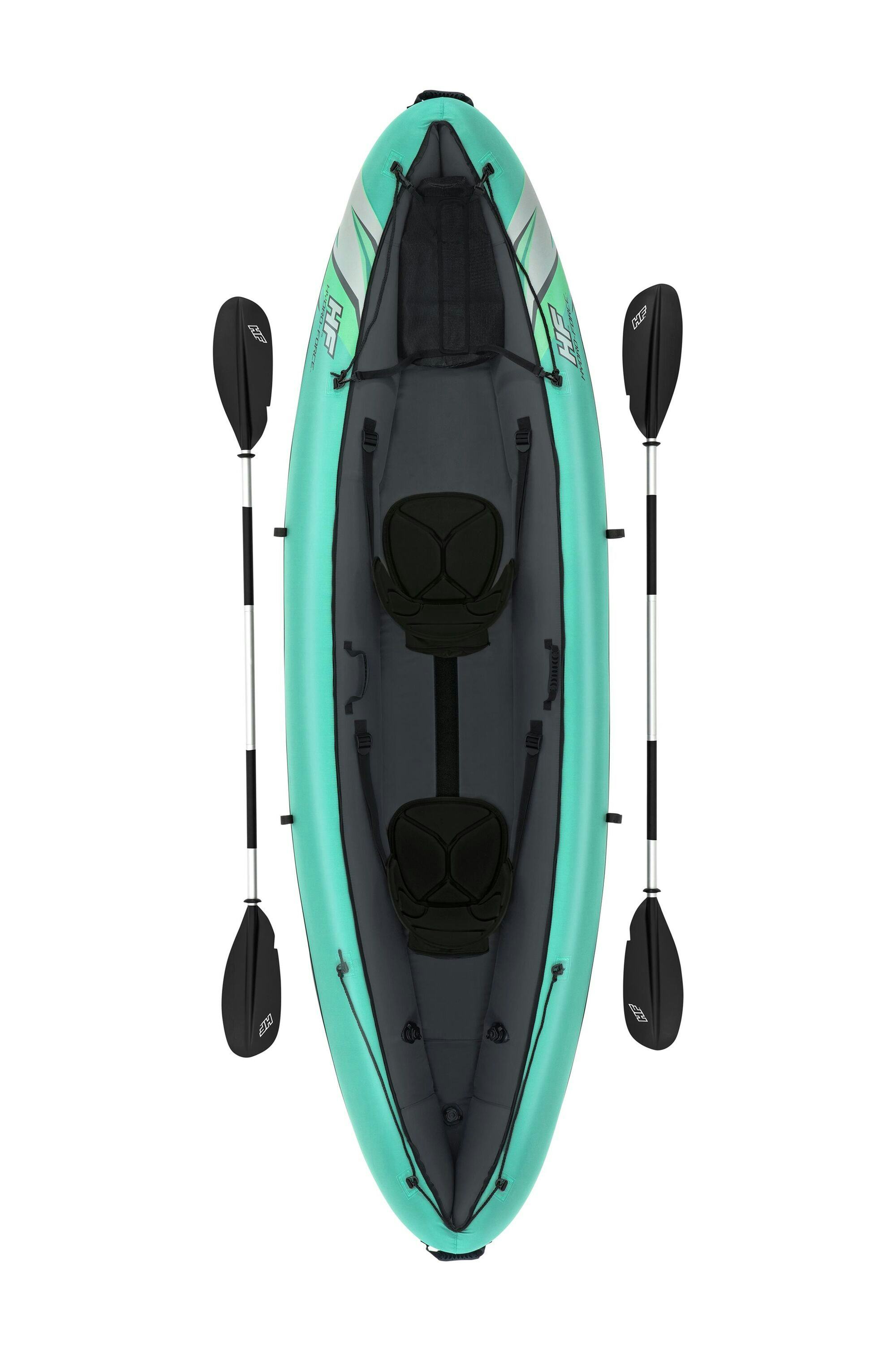 Sports d'eau Kayak gonflable Hydro-Force™ Ventura Elite X2 330 x 86 cm 2 adultes, pagaie, pompe Bestway 10