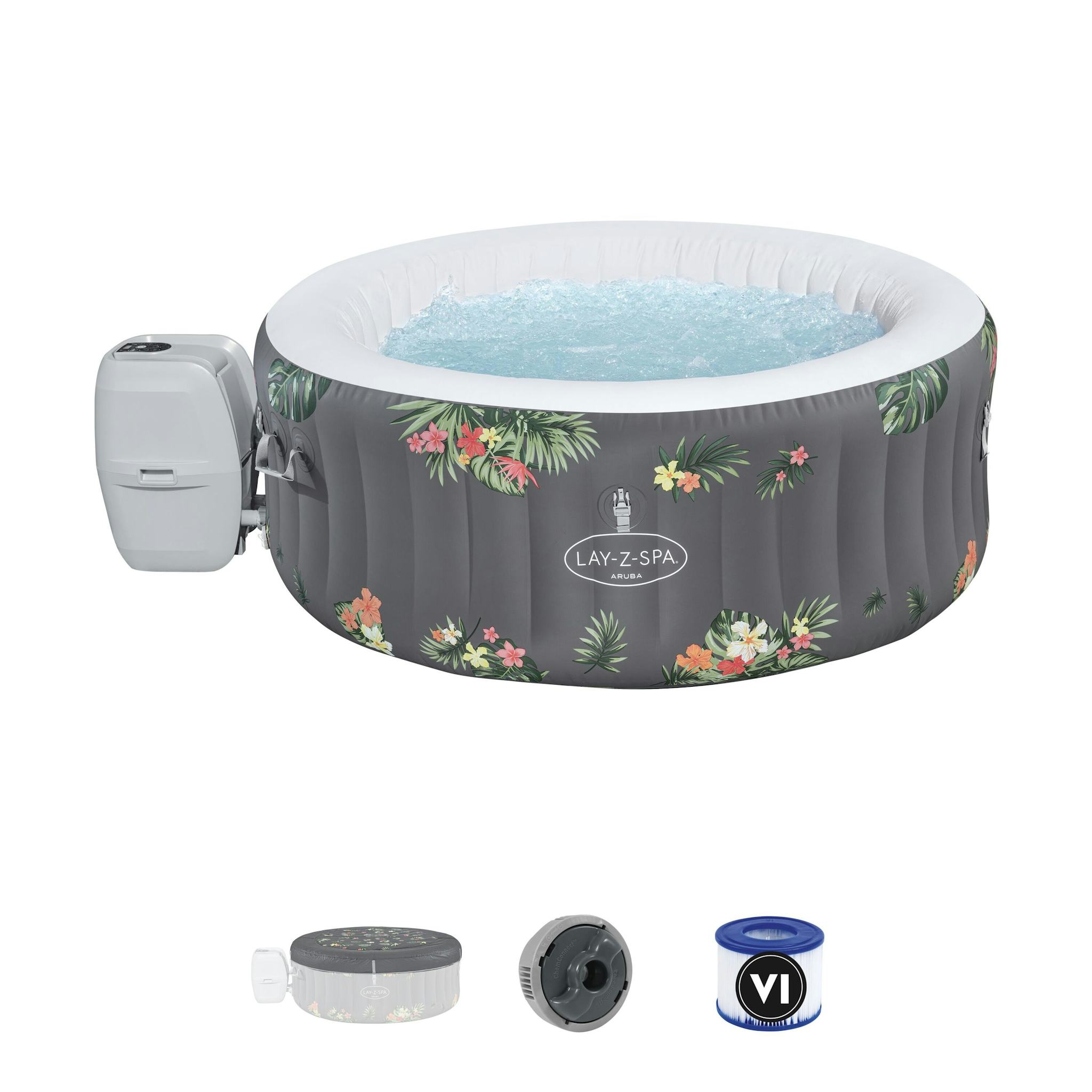 Spas Gonflables Spa gonflable rond Lay-Z-Spa Aruba Airjet™ 2 - 3 personnes Bestway 3