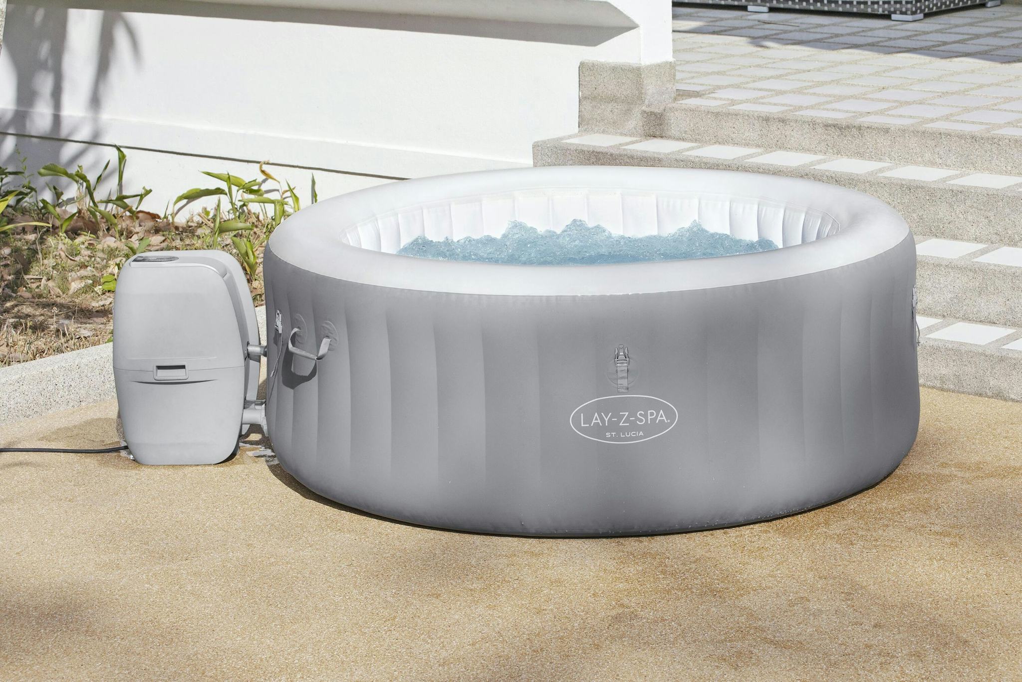 Spas Gonflables Spa gonflable rond St. Lucia AirJet™ Lay-Z-Spa®  2-3 personnes Bestway 8