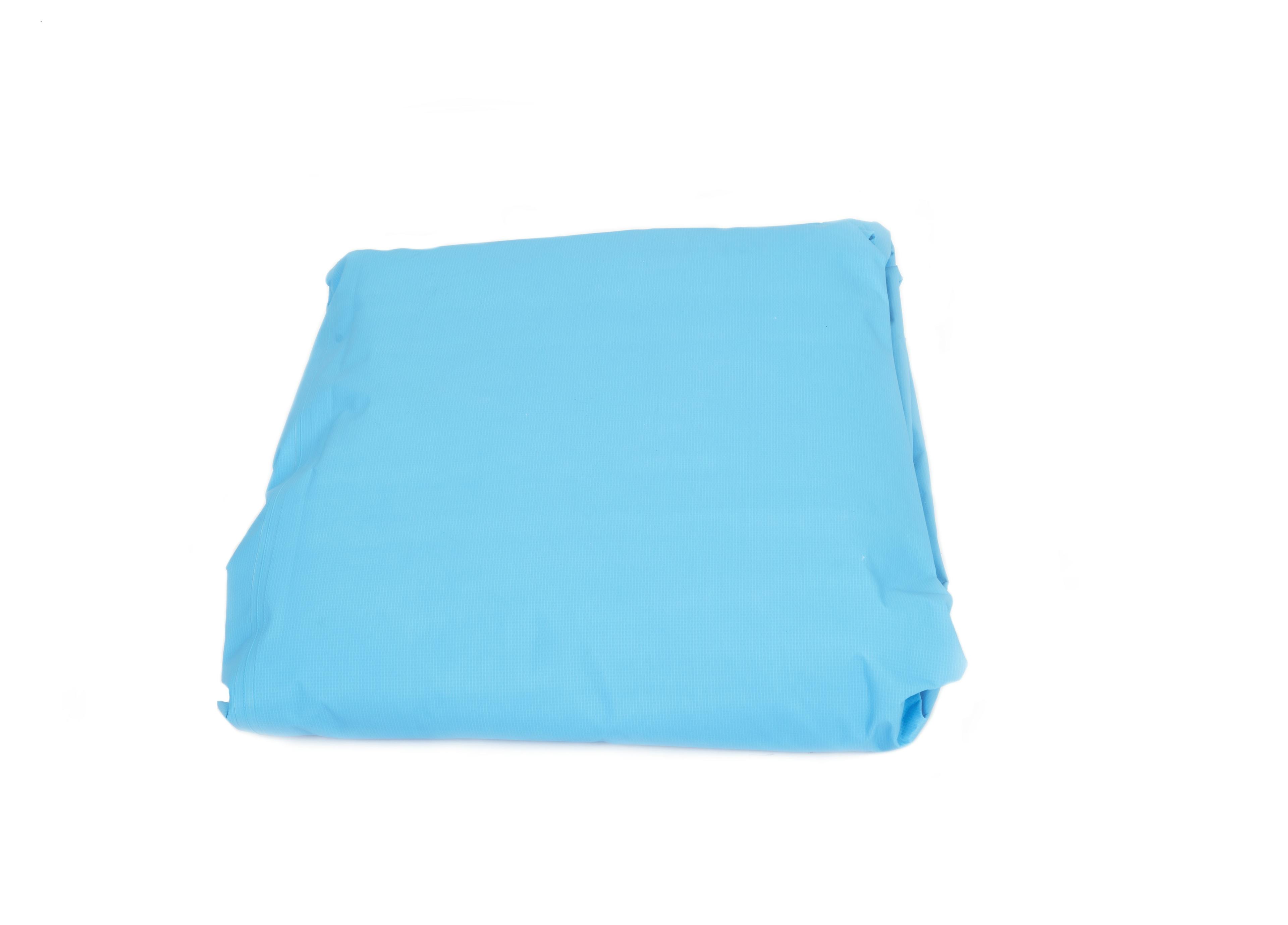Liner piscine galet aspect mosaïque (tons bleus) pour piscine Bestway® paroi acier Hydrium™ 360 x 120 cm