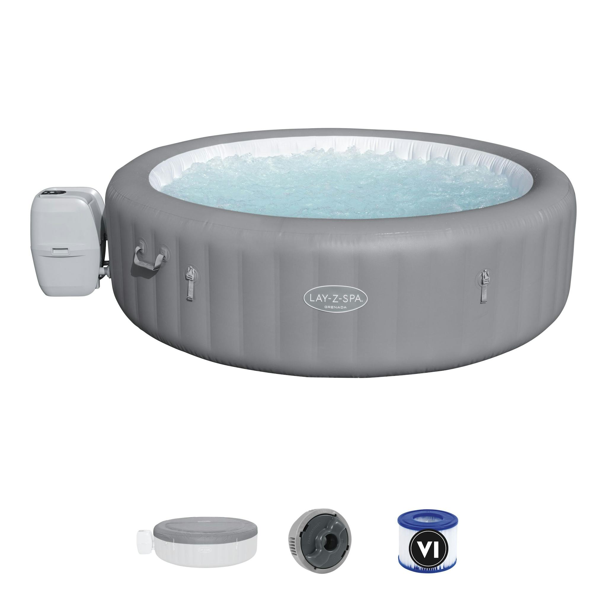 Spas Gonflables Spa gonflable rond Lay-Z-Spa Grenada Airjet™ 6 - 8 personnes Bestway 3