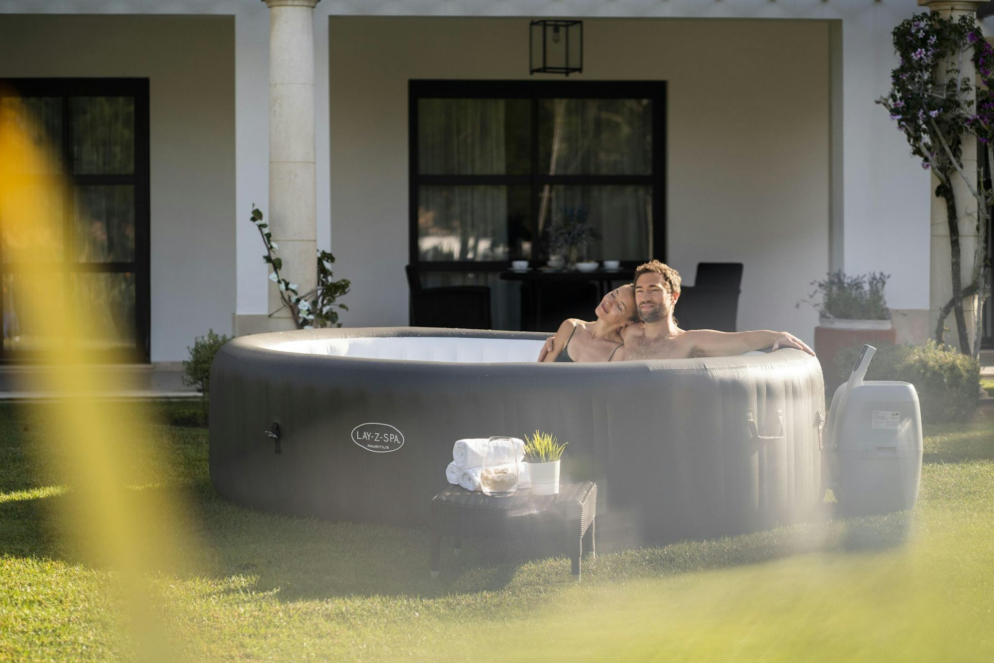 Spas Gonflables Spa gonflable ovale Lay-Z-Spa Mauritius Airjet™ 5 - 7 personnes Bestway 15