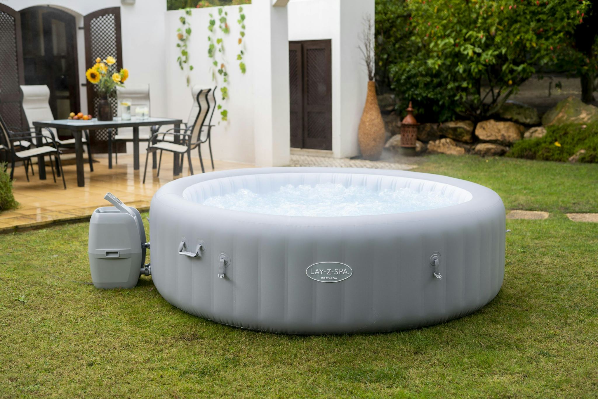 Spas Gonflables Spa gonflable rond Lay-Z-Spa Grenada Airjet™ 6 - 8 personnes Bestway 9