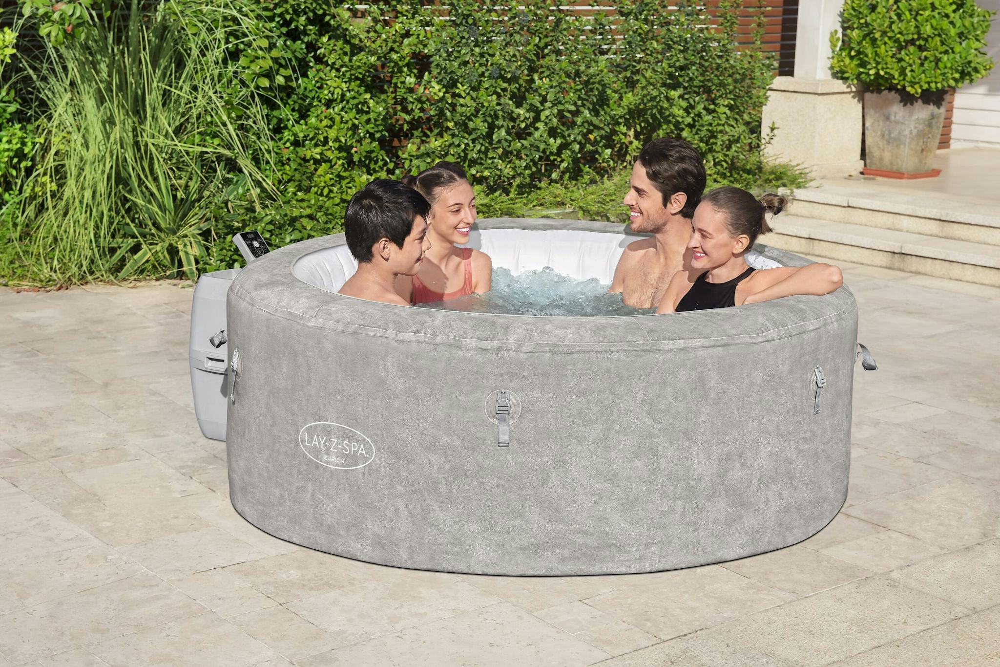Spas Gonflables Spa gonflable rond Lay-Z-Spa Zurich Airjet™ 2 - 4 personnes Bestway 3