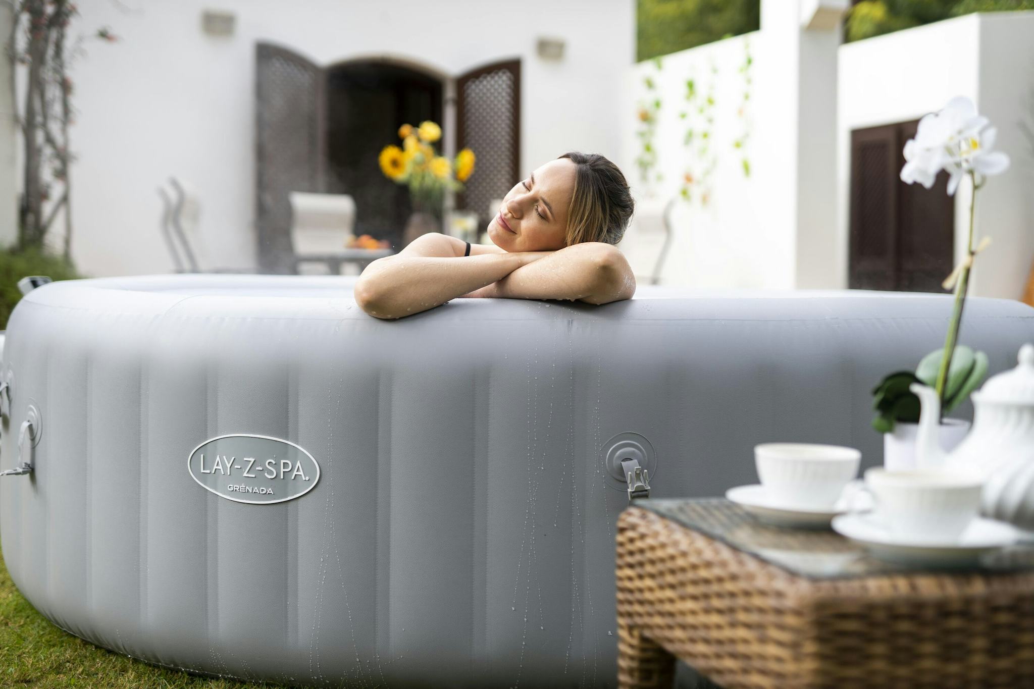 Spas Gonflables Spa gonflable rond Lay-Z-Spa Grenada Airjet™ 6 - 8 personnes Bestway 20