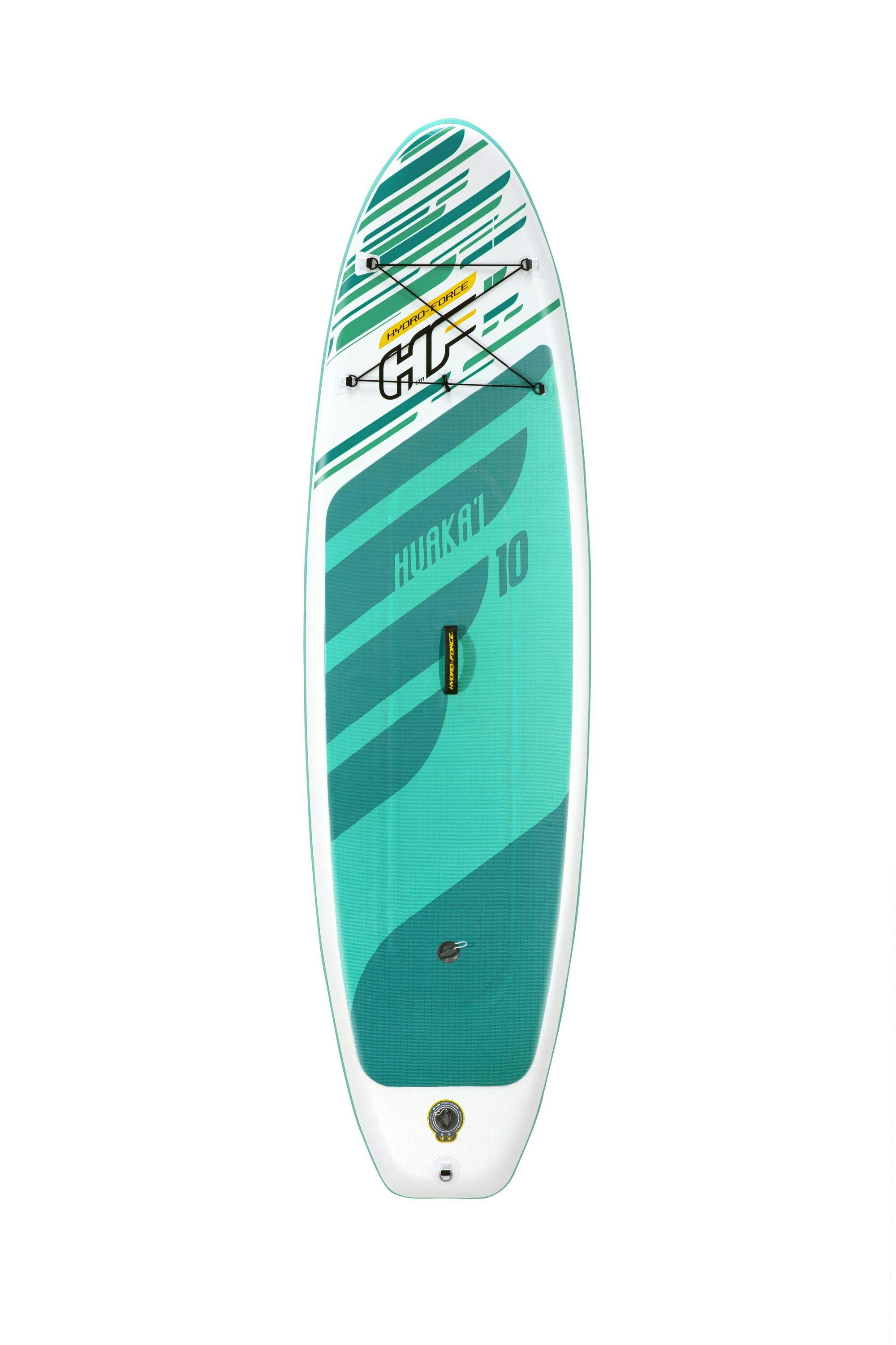 Sports d'eau Paddle SUP gonflable Huaka'i Tech Set Hydro-Force™ 305 x 84 x 12 cm, pompe, sac à dos, leash, pagaie Bestway 3