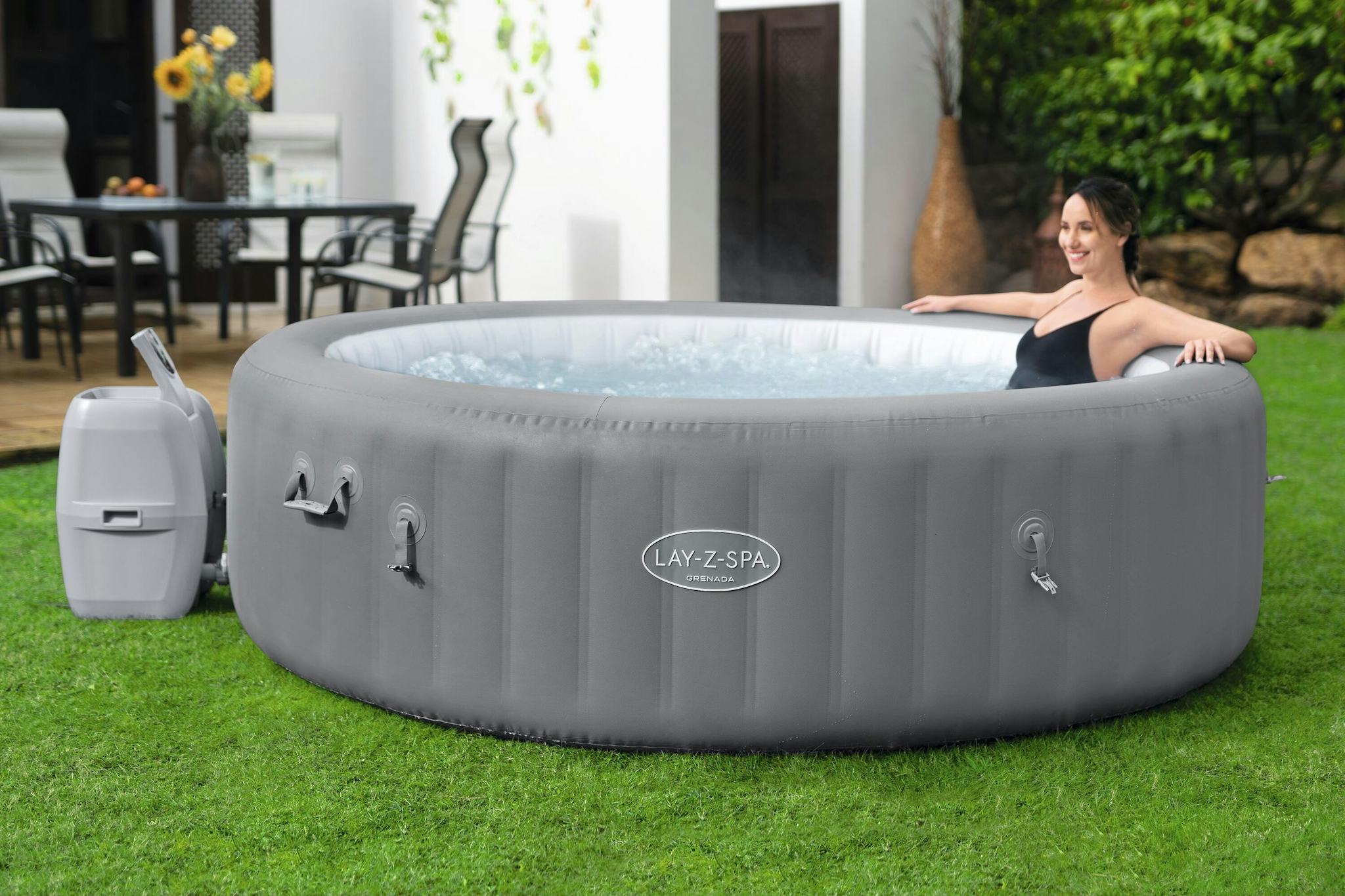 Spas Gonflables Spa gonflable rond Lay-Z-Spa Grenada Airjet™ 6 - 8 personnes Bestway 17