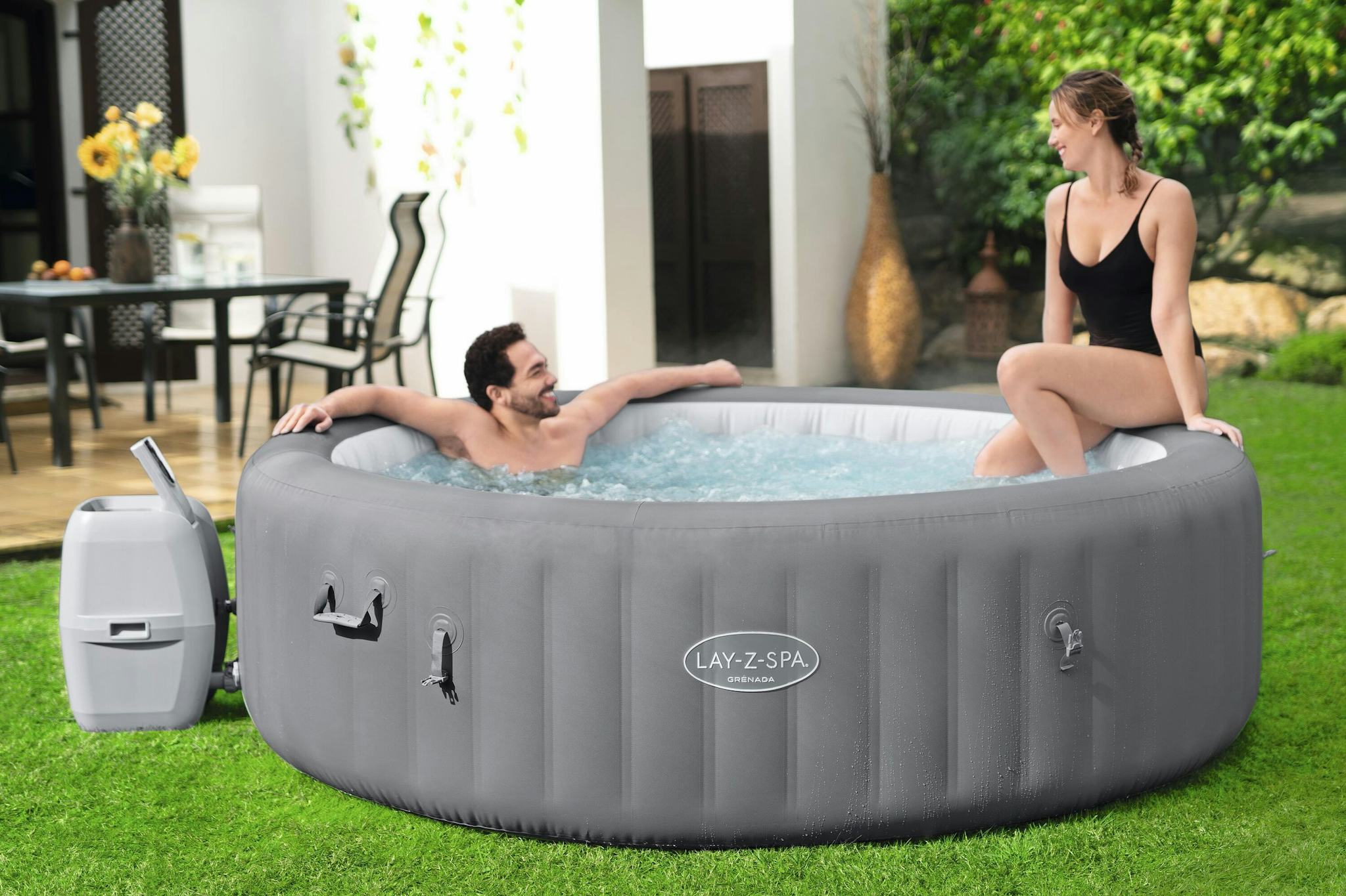 Spas Gonflables Spa gonflable rond Lay-Z-Spa Grenada Airjet™ 6 - 8 personnes Bestway 24