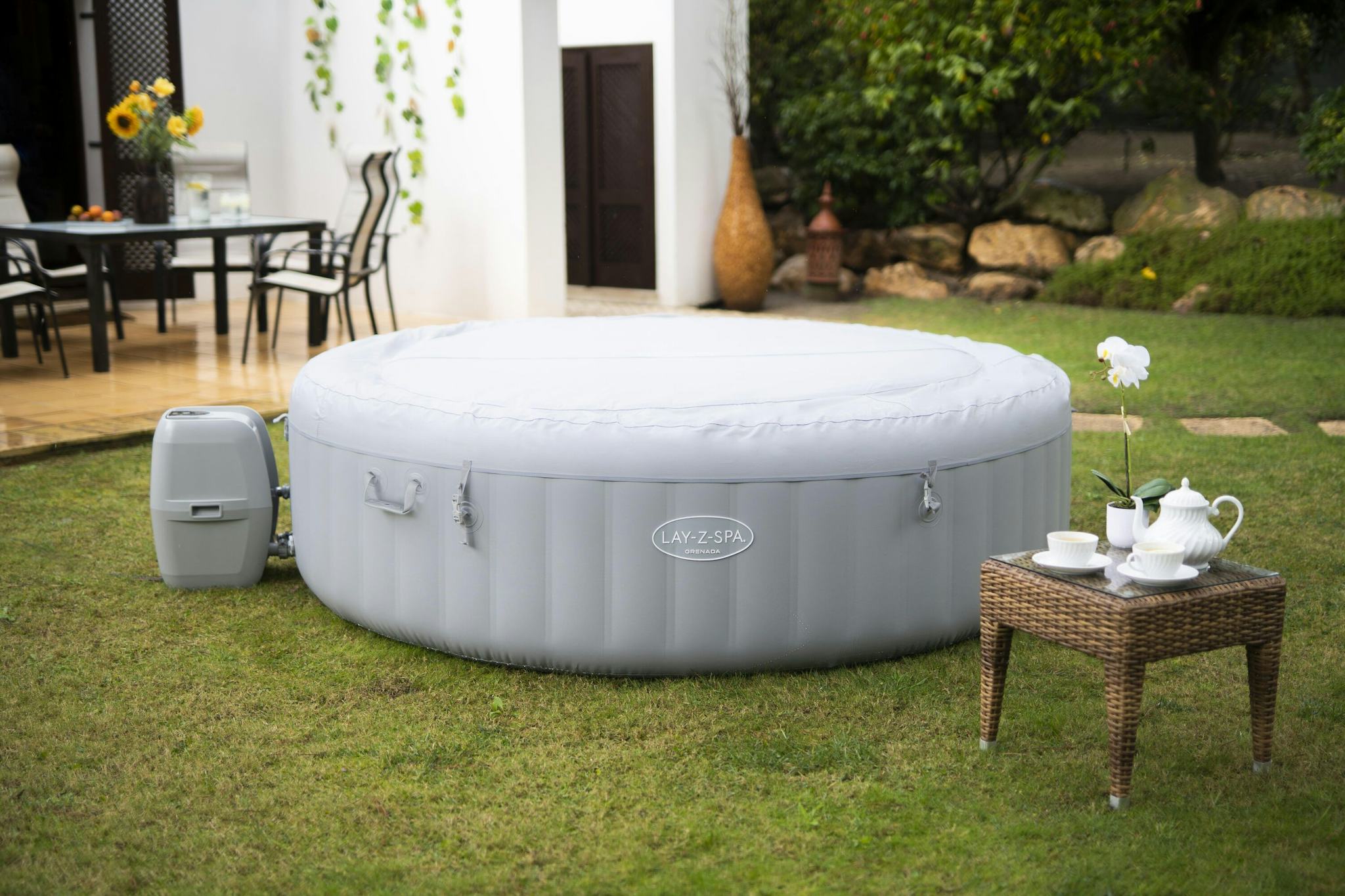 Spas Gonflables Spa gonflable rond Lay-Z-Spa Grenada Airjet™ 6 - 8 personnes Bestway 5